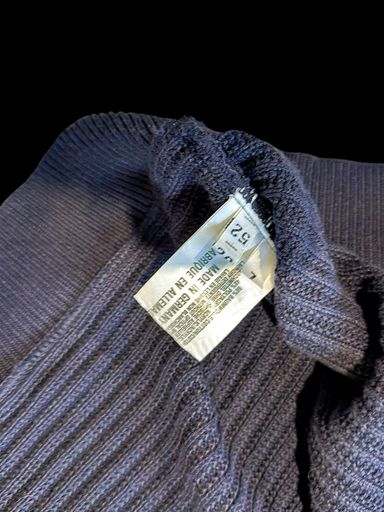 Giacche: Carlo Colucci Navy Strickjacke - Größe 52 – Usato da Zug venduto da vinokilo 4
