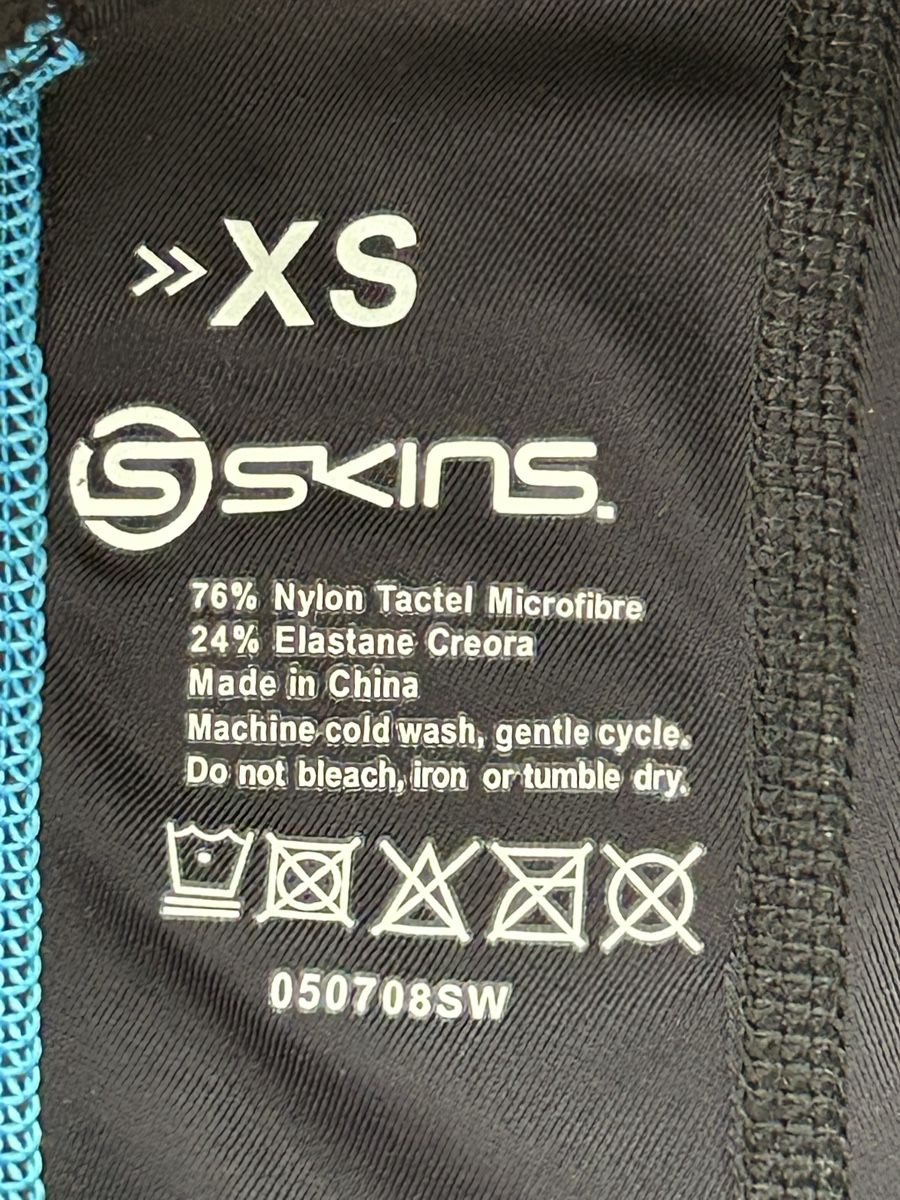 Skins Biancheria intima: SKINS Lange Unterhosen Kompression XS Dunkelblau – Nuovo (secondo la descrizione) da Wolhusen venduto da eve_m6cg 3