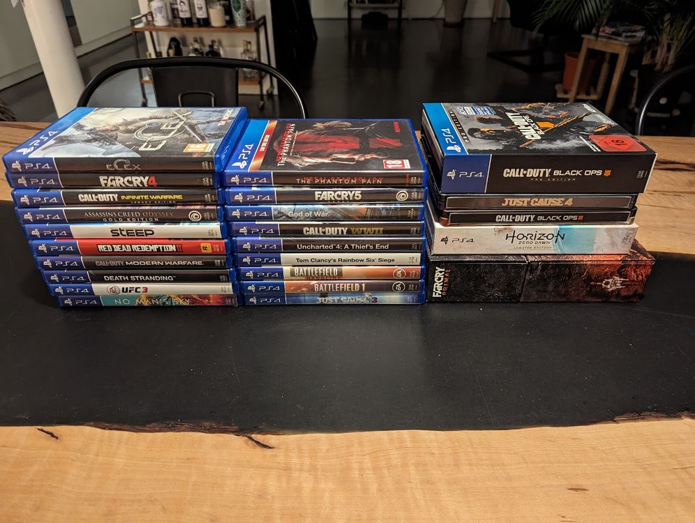 PS4 GameSammlung 24 Spiele Kaufen auf Ricardo