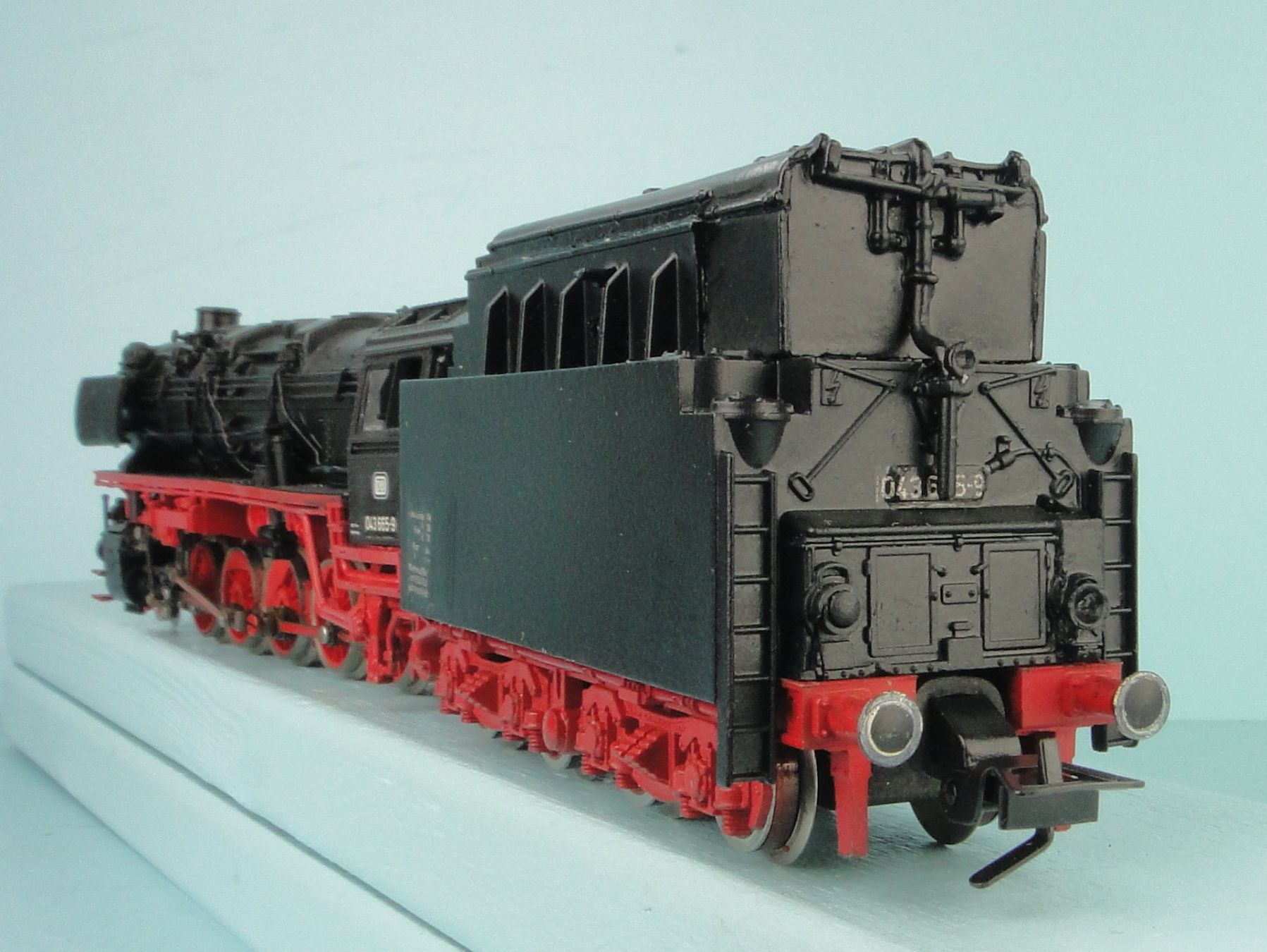Jouef Modellini di ferrovie: Jouef H0 8742 DB Dampflok BR 44, Dampfgenerator – Difettoso da Bülach venduto da cann11 6