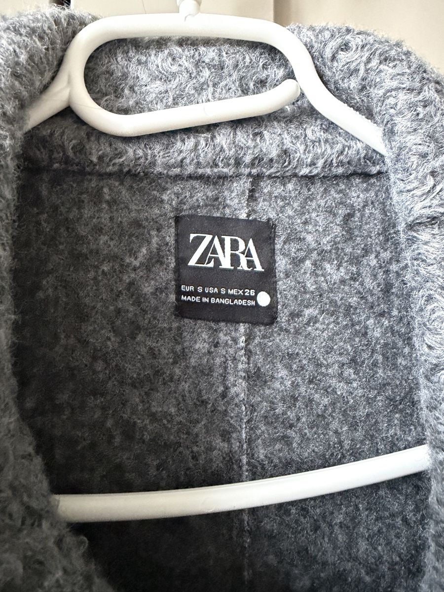 Zara Cappotti: Zara Wintermantel, grau, Grösse S – Nuovo (secondo la descrizione) da Wangen b. Olten venduto da esma010 3