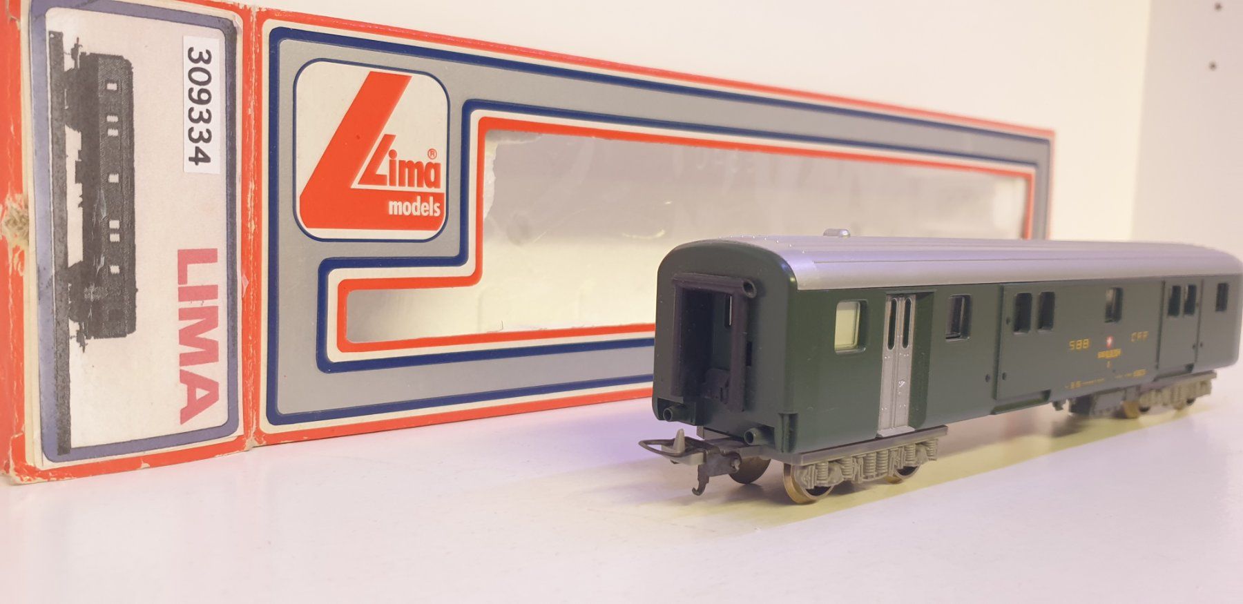 Lima Modelleisenbahnen: Lima SBB Gepäckwagen 309334 H0/DC – Gebraucht aus Neuenhof von ludovicco 3