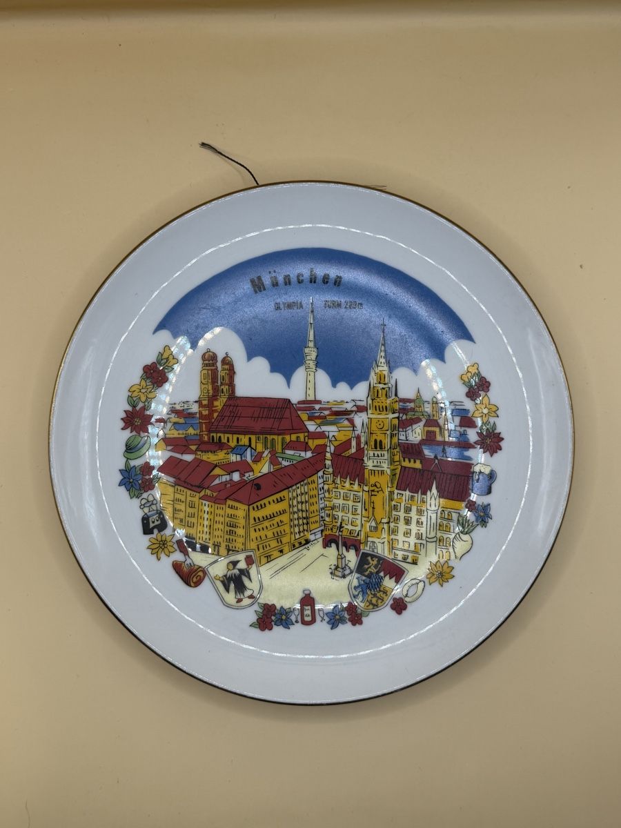Teller: Assiette déco München Munich vintage 20cm – Gebraucht aus Genève von sho_67qj