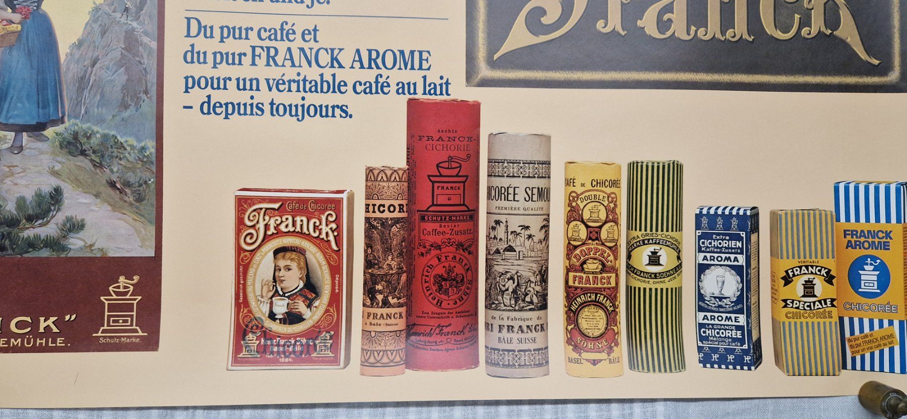 Foto & Immagini: WERBEPLAKAT FRANK KAFFEEBOHNEN – Usato da Bilten venduto da Mic2022 6