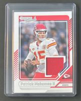 NFL Patrick Mahomes 2024 Donruss Threads Jersey Card Chiefs