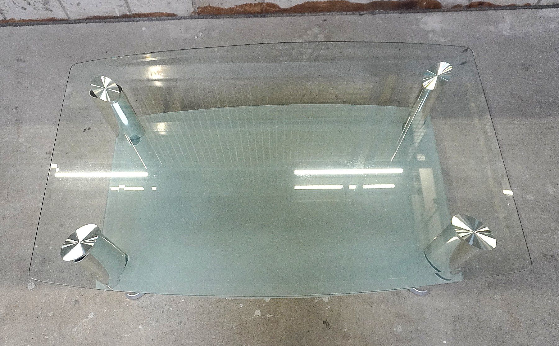 Tavoli: Design Glas Couchtisch Fernsehtisch HE331 – Usato da Basel venduto da B.W.B. 8