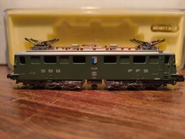 Minitrix 2977 Ae 6/6 SBB grün Elektrolok "Stadt Luzern" N Sp