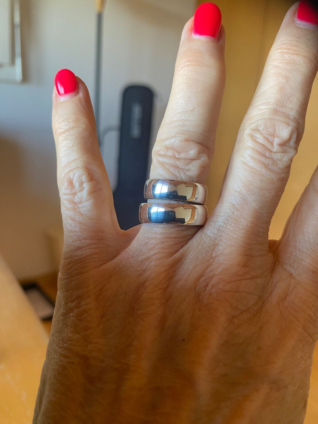 Bagues: Magnifique bague argentée – D'occasion à Belmont-sur-Lausanne par chu_vxf5
