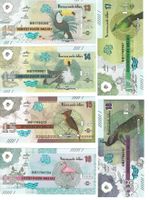 Pacific Ocean Set 6 Stk 13-18 Dollar 2017 Fantasy UNZ