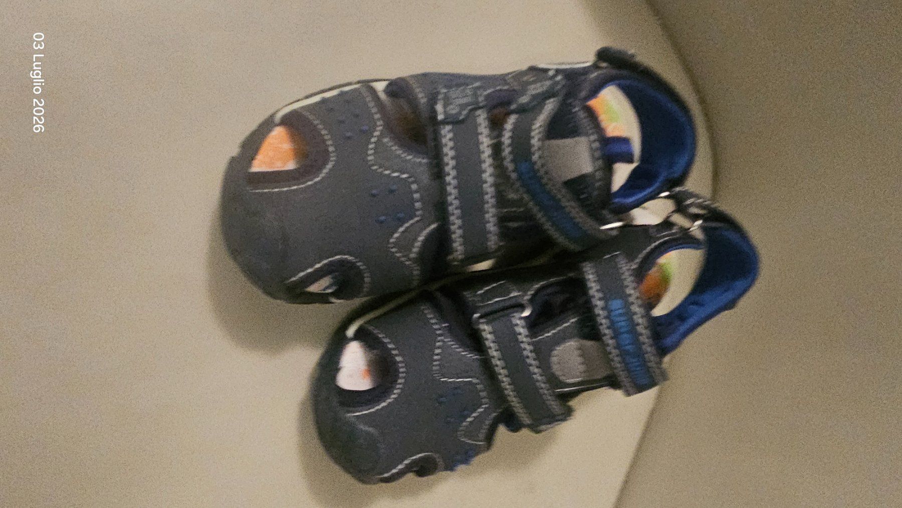 Scarpe da uomo: Sandali blu SuperJump taglia 31 usati – Usato da Pregassona venduto da dmo_prq2