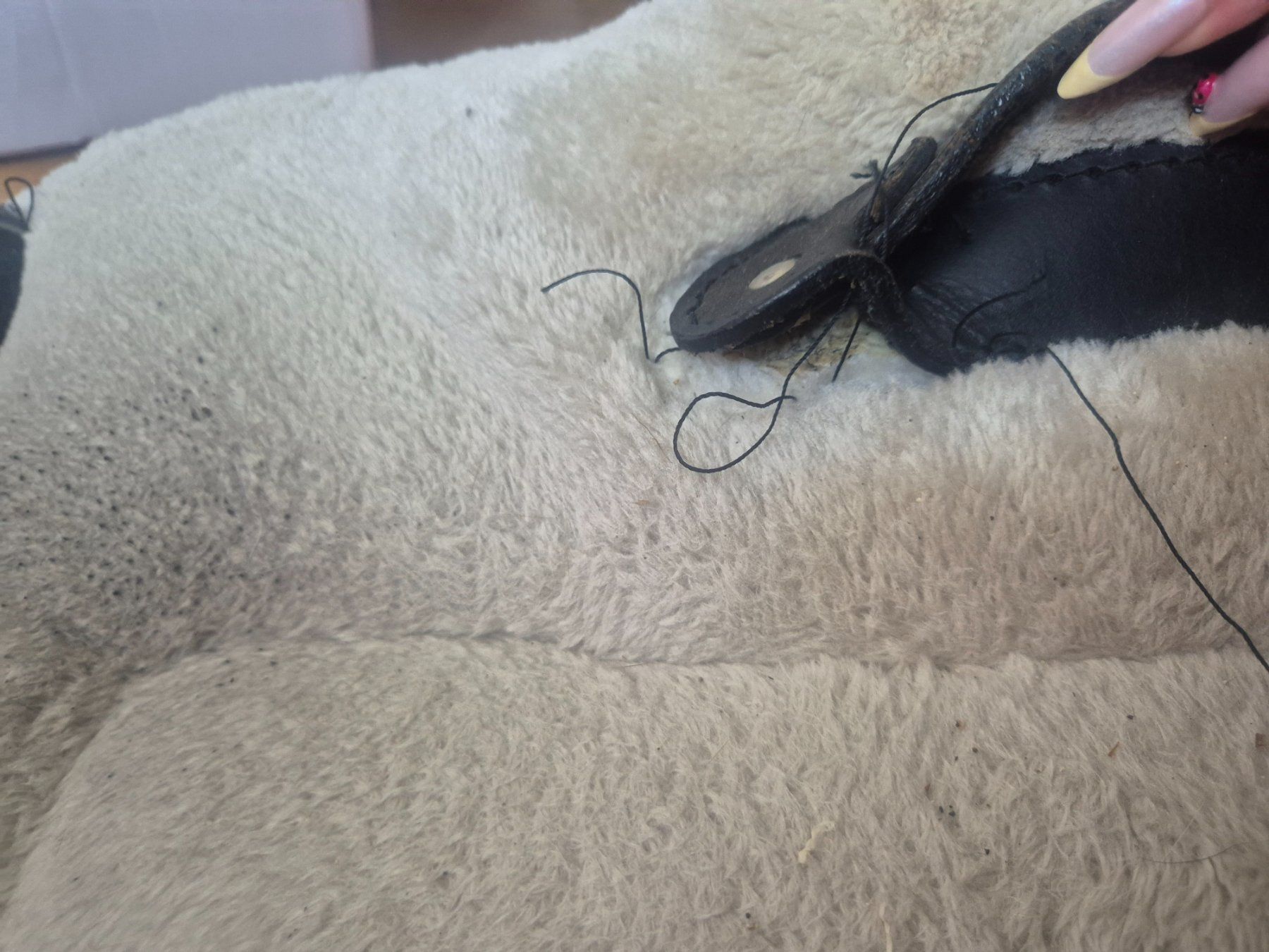 Sattel & Sattelzubehör: Bareback Pad aus Lammfell – Gebraucht aus Niedergösgen von Meilooo 1