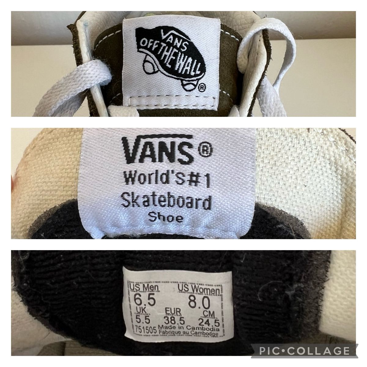 Vans Scarpe da uomo: VANS Skateboard Shoes – Nuovo (secondo la descrizione) da Uznach venduto da bike181959 6