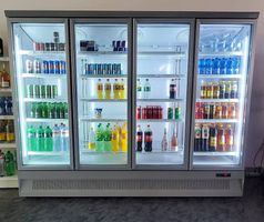 Frigorifero espositore bibite chiosco bar benzinaio
