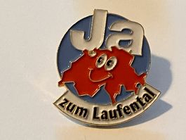 1 Pin Ja zum Laufental