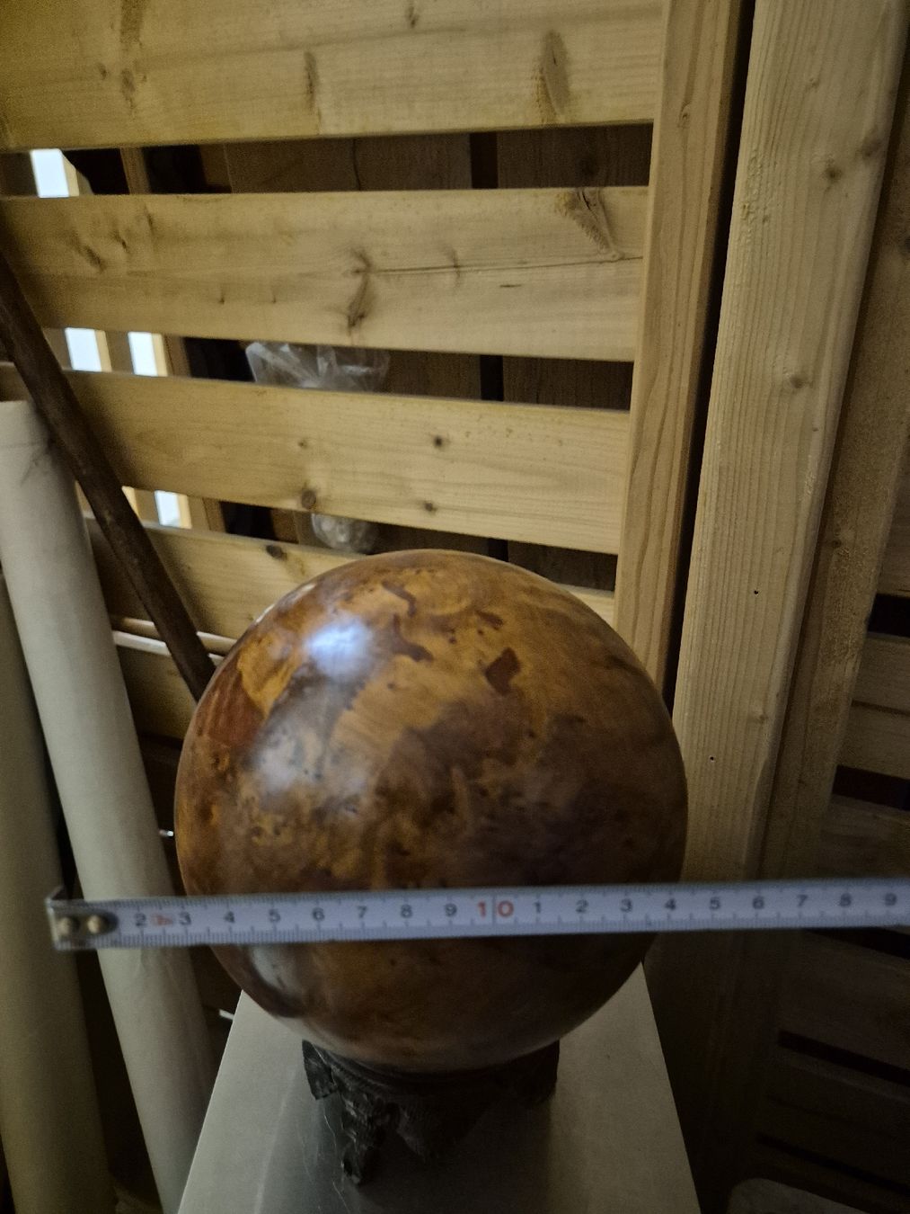 Alle Dekorationen: Holzkugel Unikat Kugel Holz – Gebraucht aus Russikon von eunicetungol 2