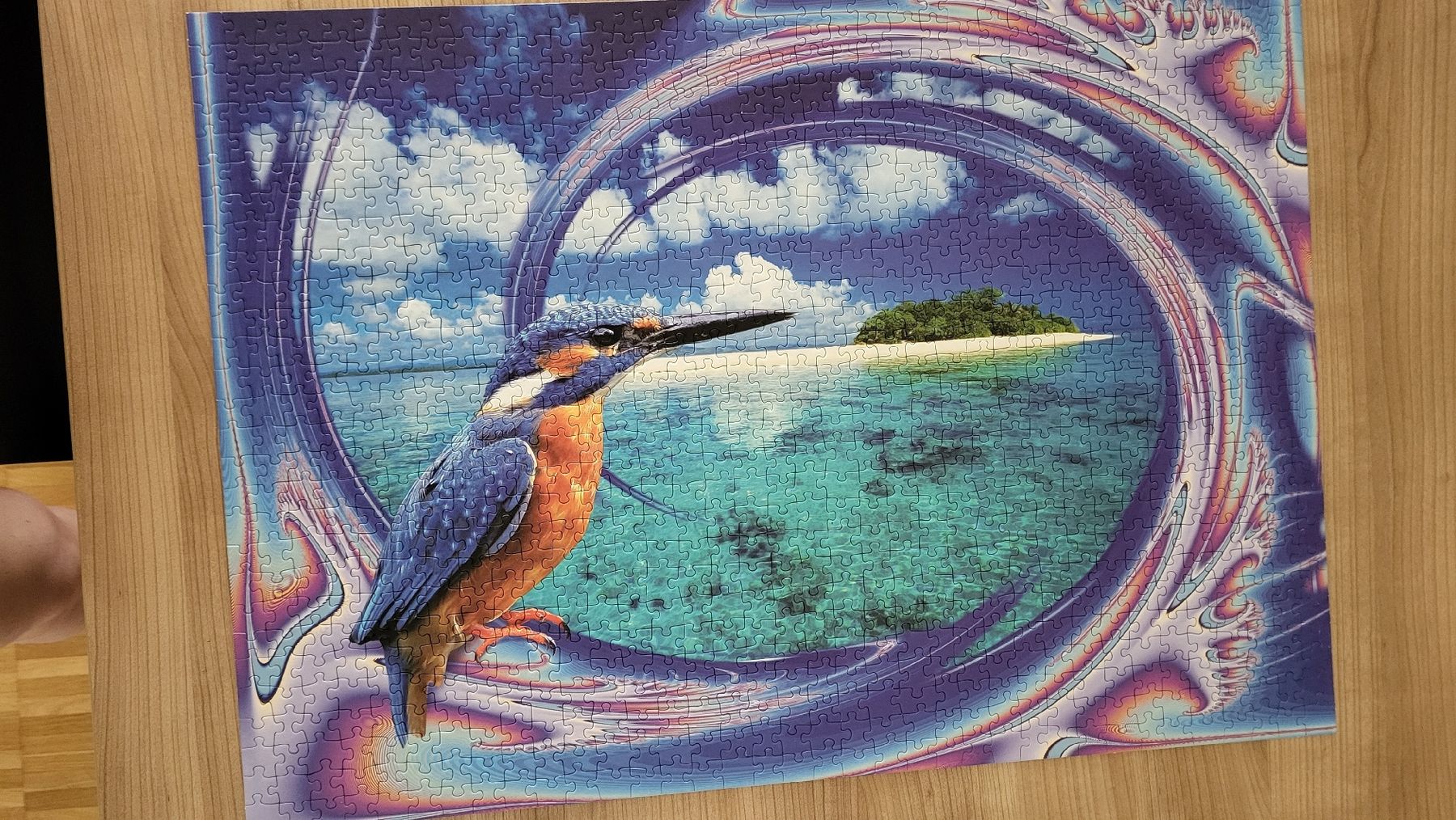 Ravensburger Puzzle: Puzzle Adventskalender Eisvogel – Usato da Rüti ZH venduto da clady01 1