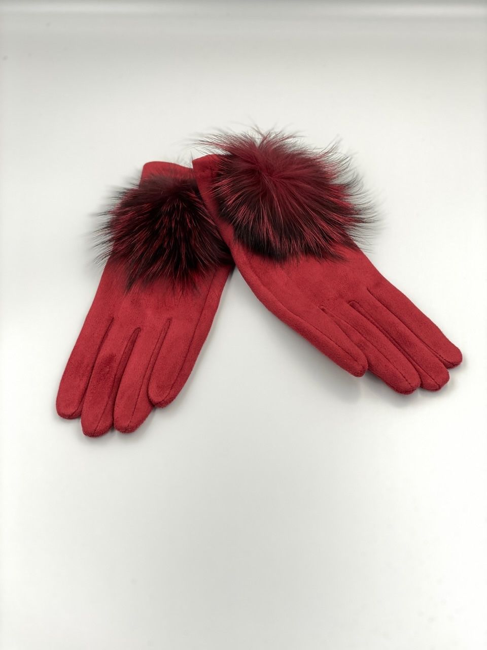 Guanti & manicotti: Handschuh mit Pompon "Rot" – Nuovo e nell'imballaggio originale da Bülach venduto da DuffyFashionAvenue 2