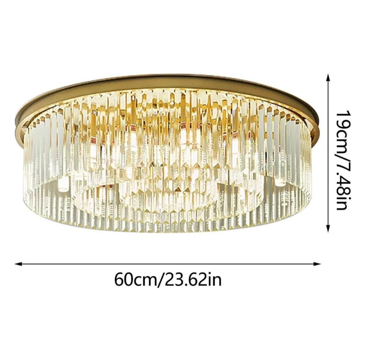 Lampadari & plafoniere: Elegante Deckenlampe – Nuovo (secondo la descrizione) da Trimbach venduto da mel_l5wr 2