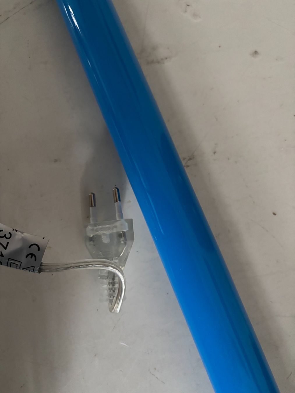 Lampes: Stehleuchte blau – D'occasion à Kriens par werbef 2