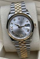 Rolex Datejust 36 Acc.Oro brillanti ,Stahl und Gold Diamant.