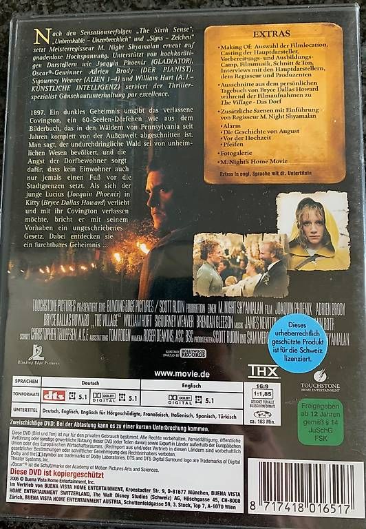 Tutti i DVDs: The Village DVD  – Usato da Eschenbach LU venduto da arin91 1