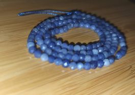 Aventurin blau 3mm. facettiert Strang