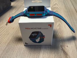 Smartwatch TCL Movetime FamilyWatch 2 blau Neuwertig