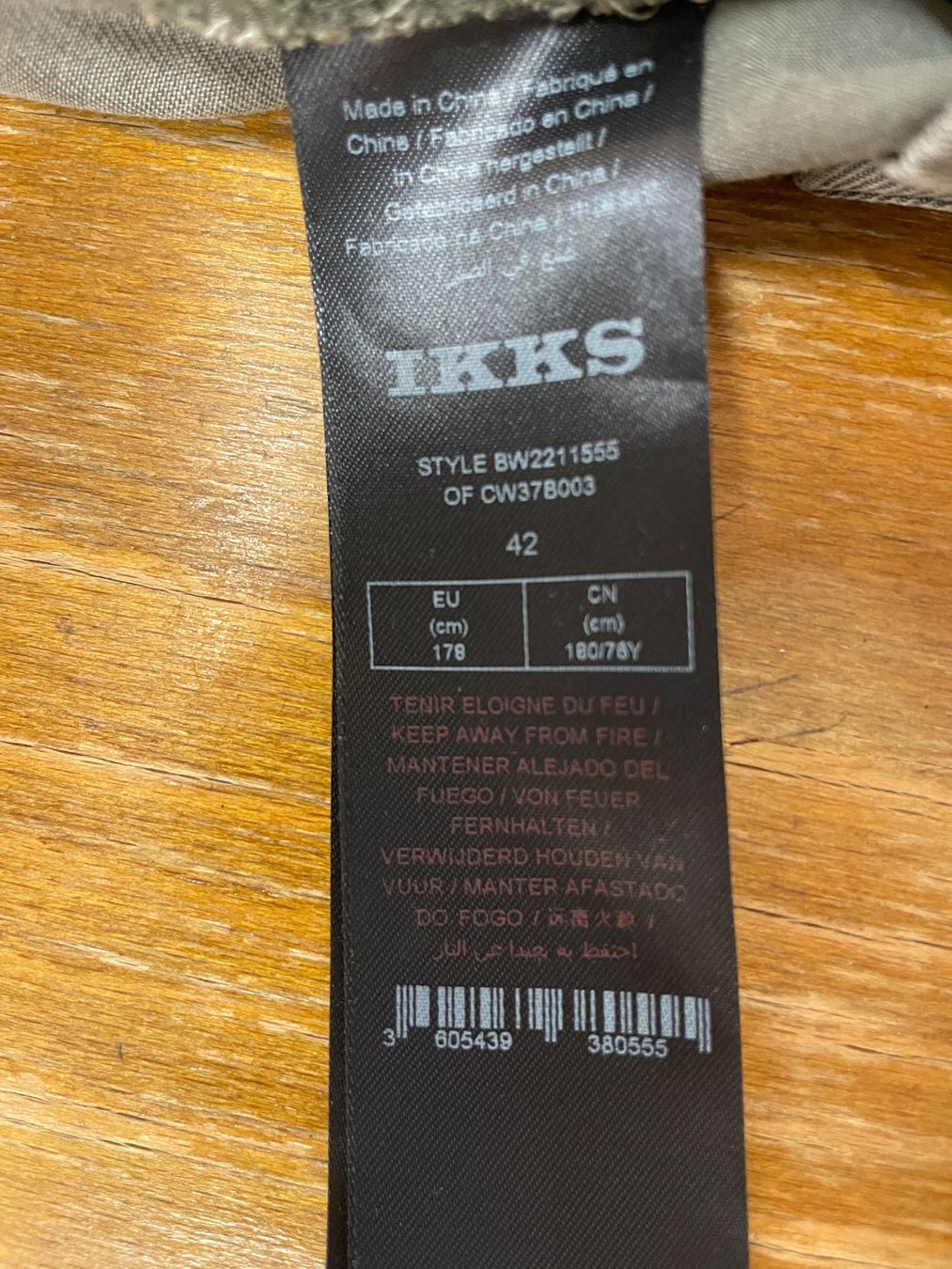 IKKS Pantaloni: IKKS pantalon cargo 42 – Usato da Lausanne venduto da PlusValue_Lausanne 3