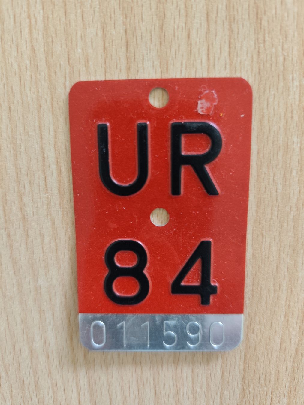 Insegne: Velonummern  UR 82   UR 83   UR 84 – Usato da Wallisellen venduto da Maestro01 4