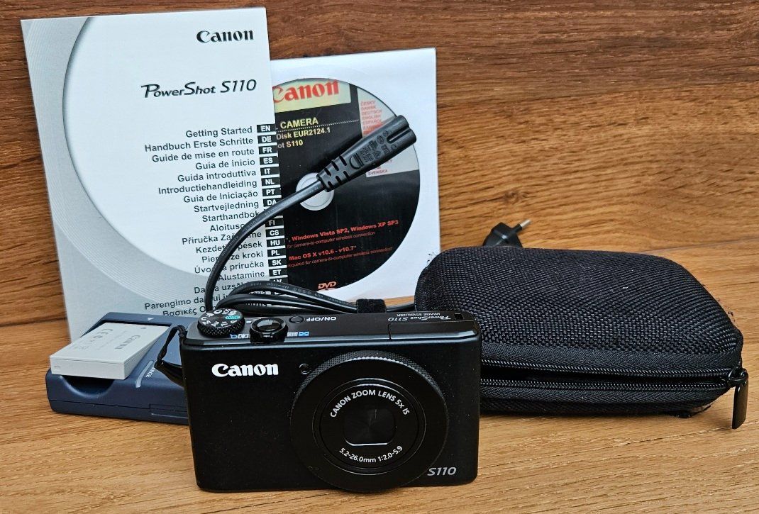 Canon Fotocamera: Canon PowerShot S110 | Lichtstark & Kompakt | Einwandfrei – Usato da Elgg venduto da Roophu