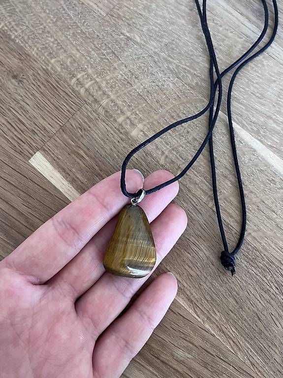 Catenine: Tigerauge Edelstein Kette – Usato da Zollikofen venduto da Ali_p8fy 2