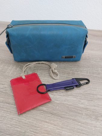 Freitag 3-Set / Necessaire, Schlüsselanhänger + Anhänger