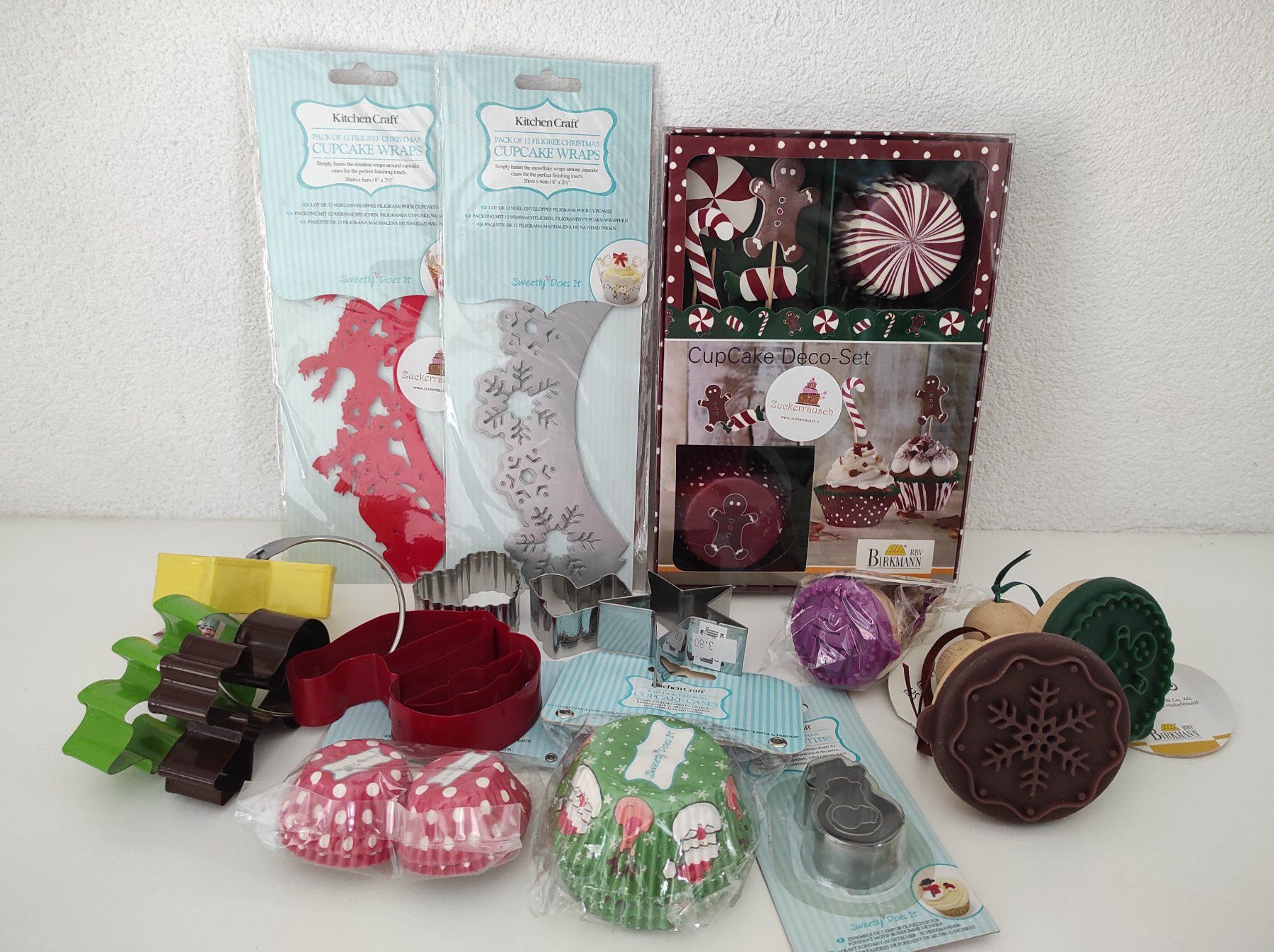 Teglie da forno: Weihnachten Cupcake Back Set Nr.29 – Nuovo e nell'imballaggio originale da Triesen venduto da XSally