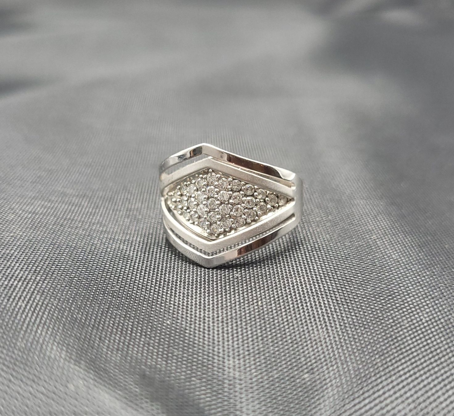 Anelli: Gold 585 Weiss Gold Mit Steine – Usato da Wald ZH venduto da Dasilver 8
