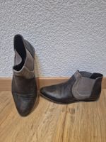 Stiefeletten Roberto Santi Damen braun Leder Grösse 37