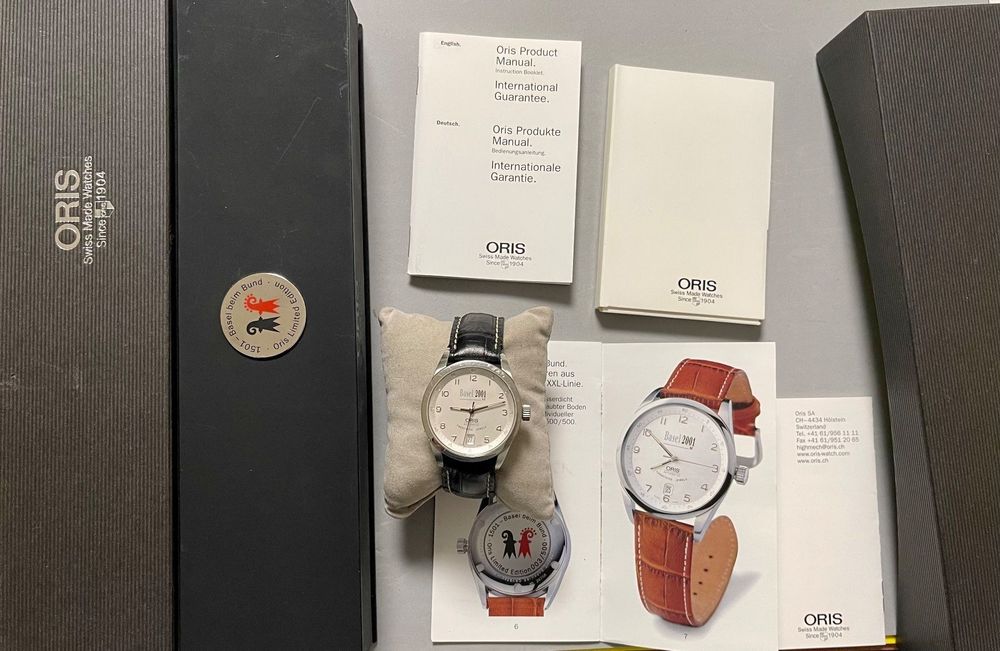 ORIS BASEL 2001 Automatic LIMIT EDITION Kaufen auf Ricardo