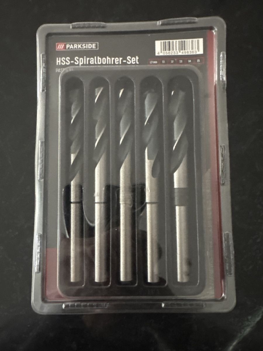 Parkside Trapani: Parkside HSS Spiralbohrer-Set, neu & originalverpackt – Nuovo (secondo la descrizione) da Oberkulm venduto da Oopeekoo