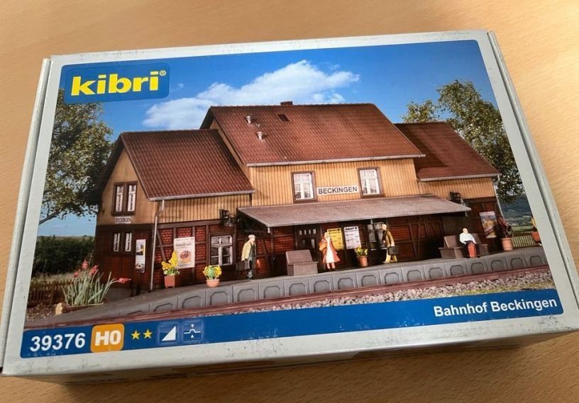 Kibri 39376 Bahnhof Mit Bahnsteig In H0, Bausatz, Neu | Kaufen Auf Ricardo