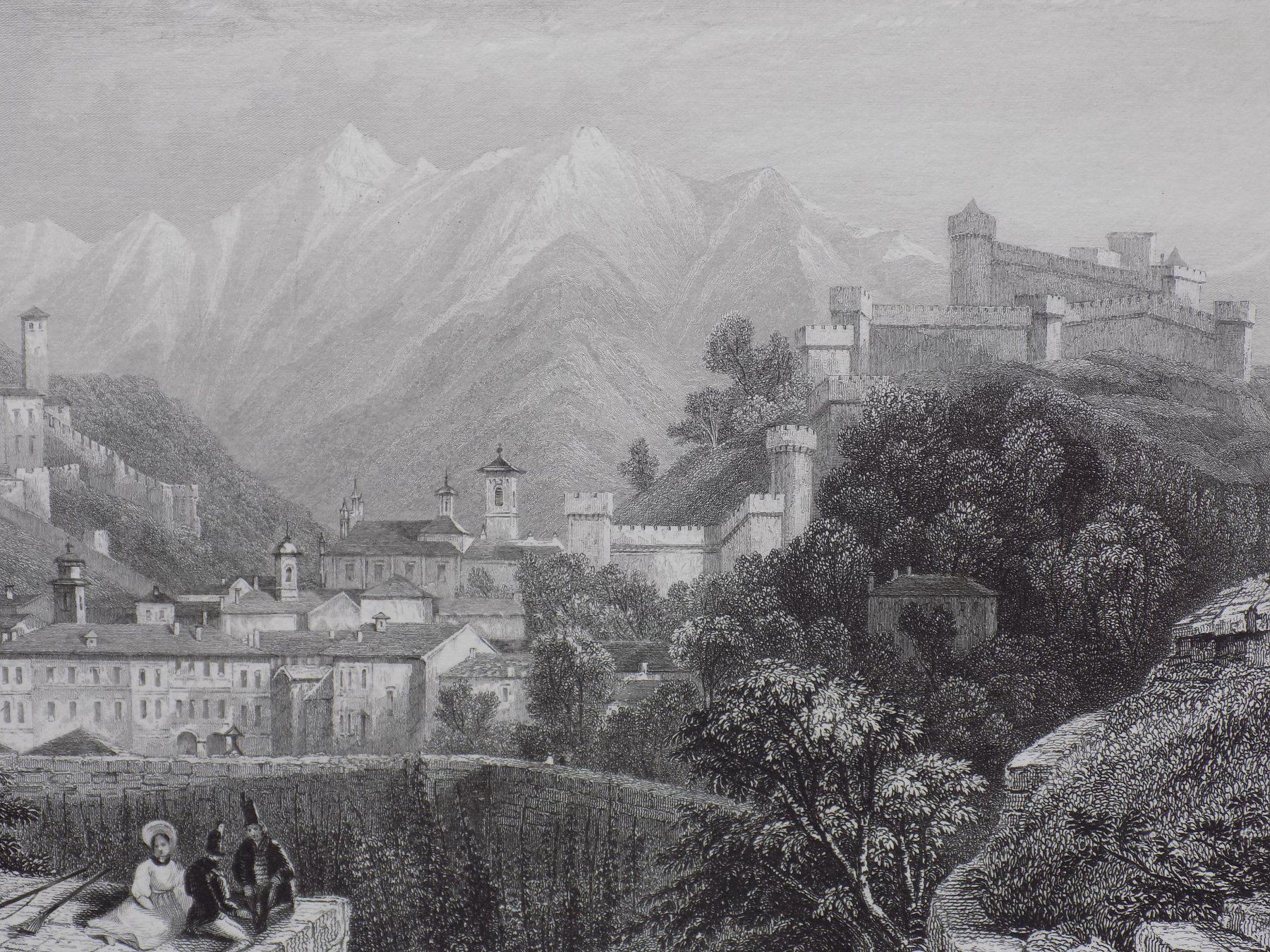 Stiche: Bellinzona Ticino – Gebraucht aus Risch von Rischli15 1