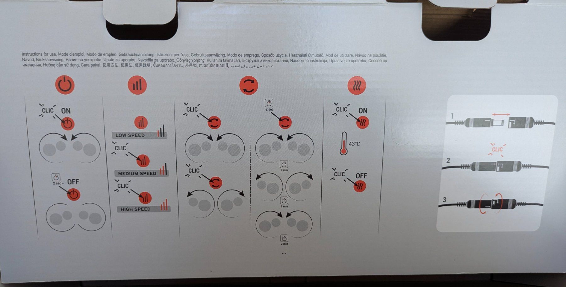 Dispositivi per massaggi: Ceinture de massage – Usato da Estévenens venduto da Rockingirl 2