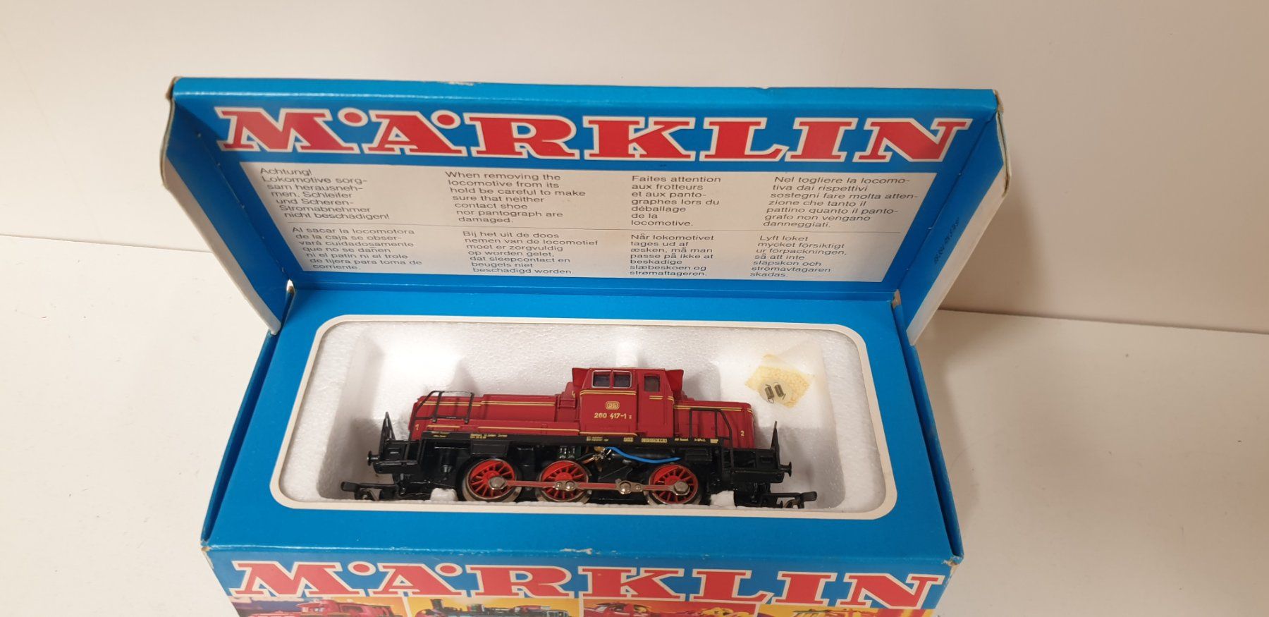 Märklin Modellini di ferrovie: Märklin Rangierlok Digital  H0/AC 3065 – Difettoso da Geroldswil venduto da TopTrain54 2