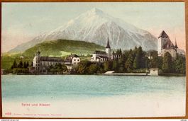 Spiez mit Niesen - AK