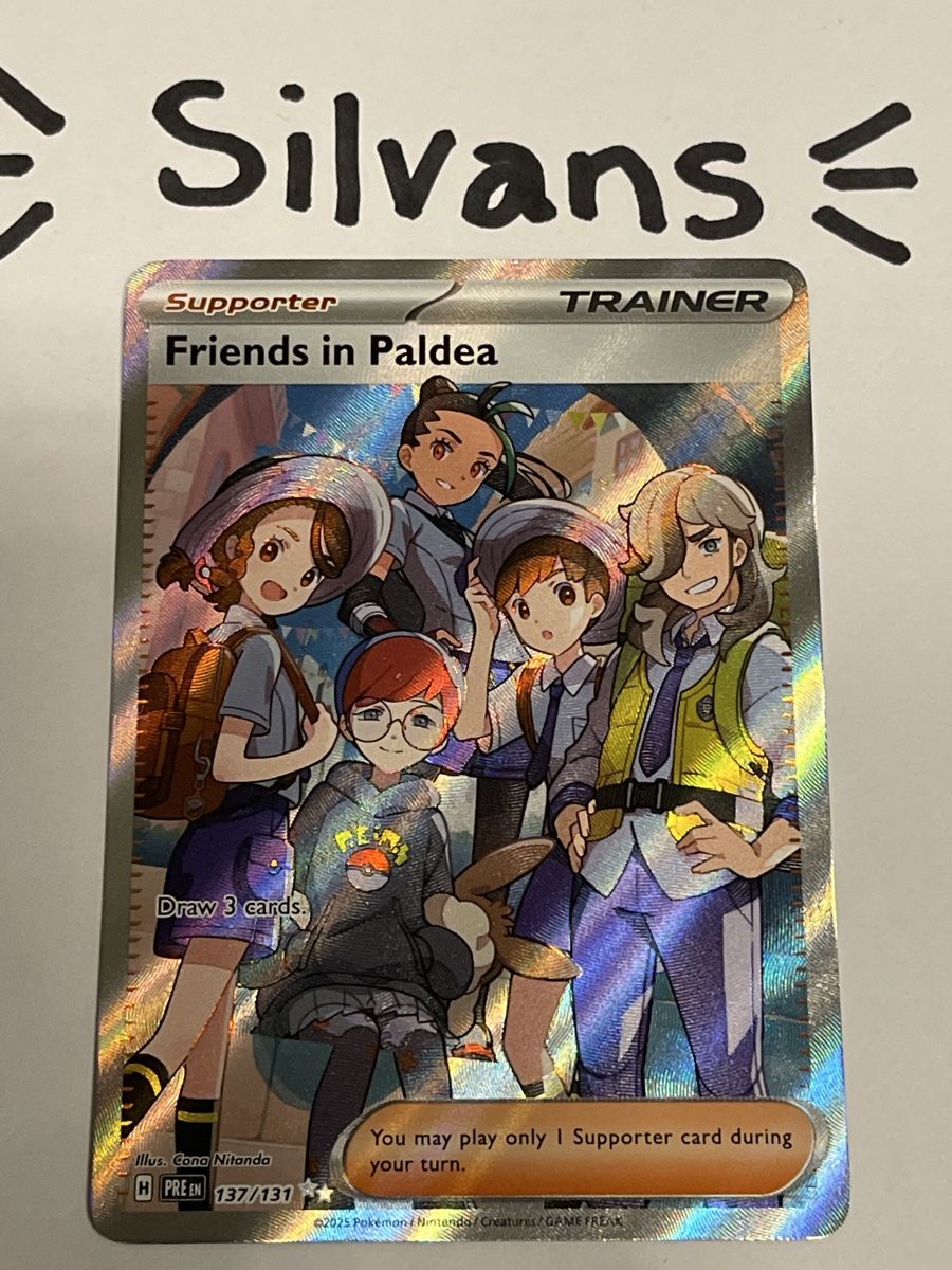 Pokémon Carte collezionabili: Friends in Paldea Prismatic Evolutions Englisch – Nuovo (secondo la descrizione) da Wil SG venduto da Silvans