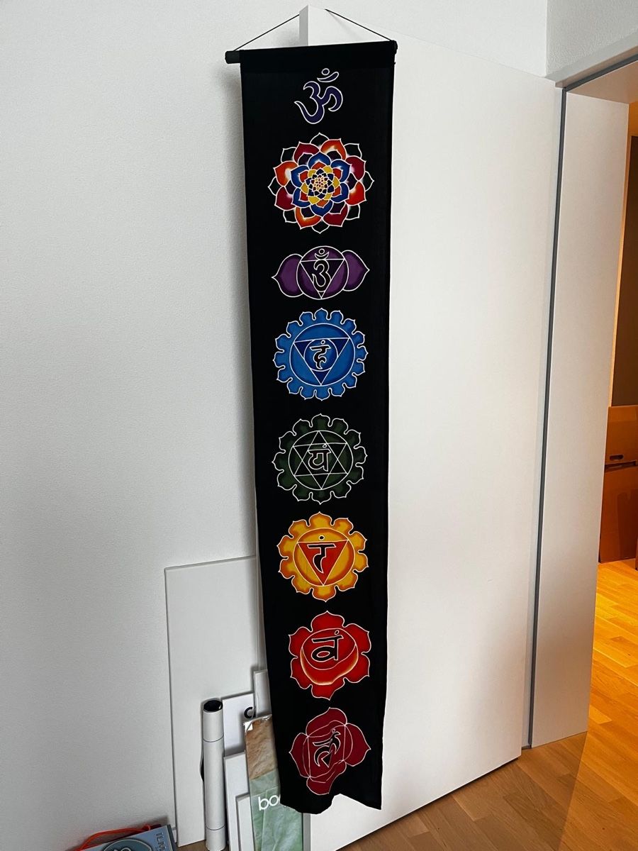 Tutte le decorazioni: Wandbehang Chakra Symbole- Neuwertig – Nuovo (secondo la descrizione) da Zürich venduto da JasminNebl 1