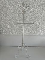 WC-Rollen-Ständer aus Metall / Landhausstil 