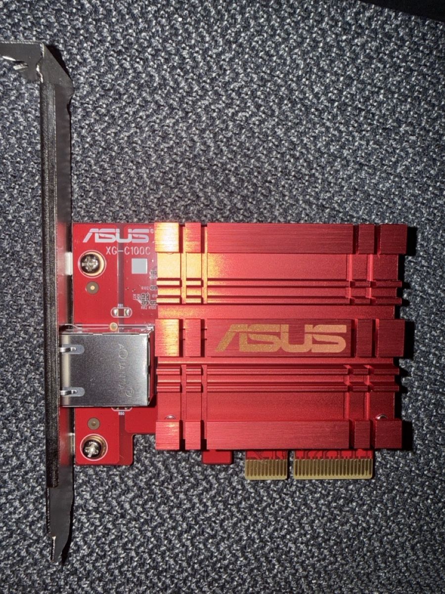 Unità & Adattatore: ASUS XG-C100C 10G Netzwerkadapter – Usato da Bern venduto da fab_tx65