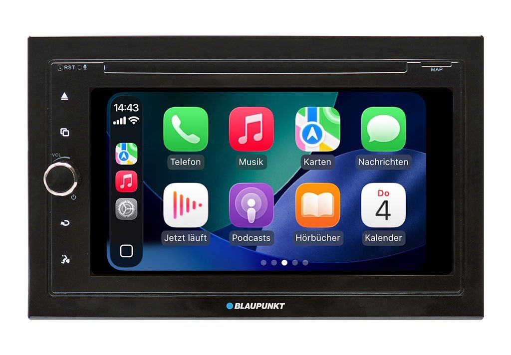 Blaupunkt Navigationsgeräte: 2-DIN Navi Multimedia DAB+ CarPlay Android Auto Touchscreen – Gebraucht aus Cham von bof03