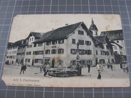AK Arth beim Brunnenplatz