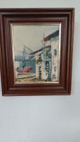 Gemälde: Mediterrane Szene mit Segelboot im Sommer ⛵️🖼️ ...