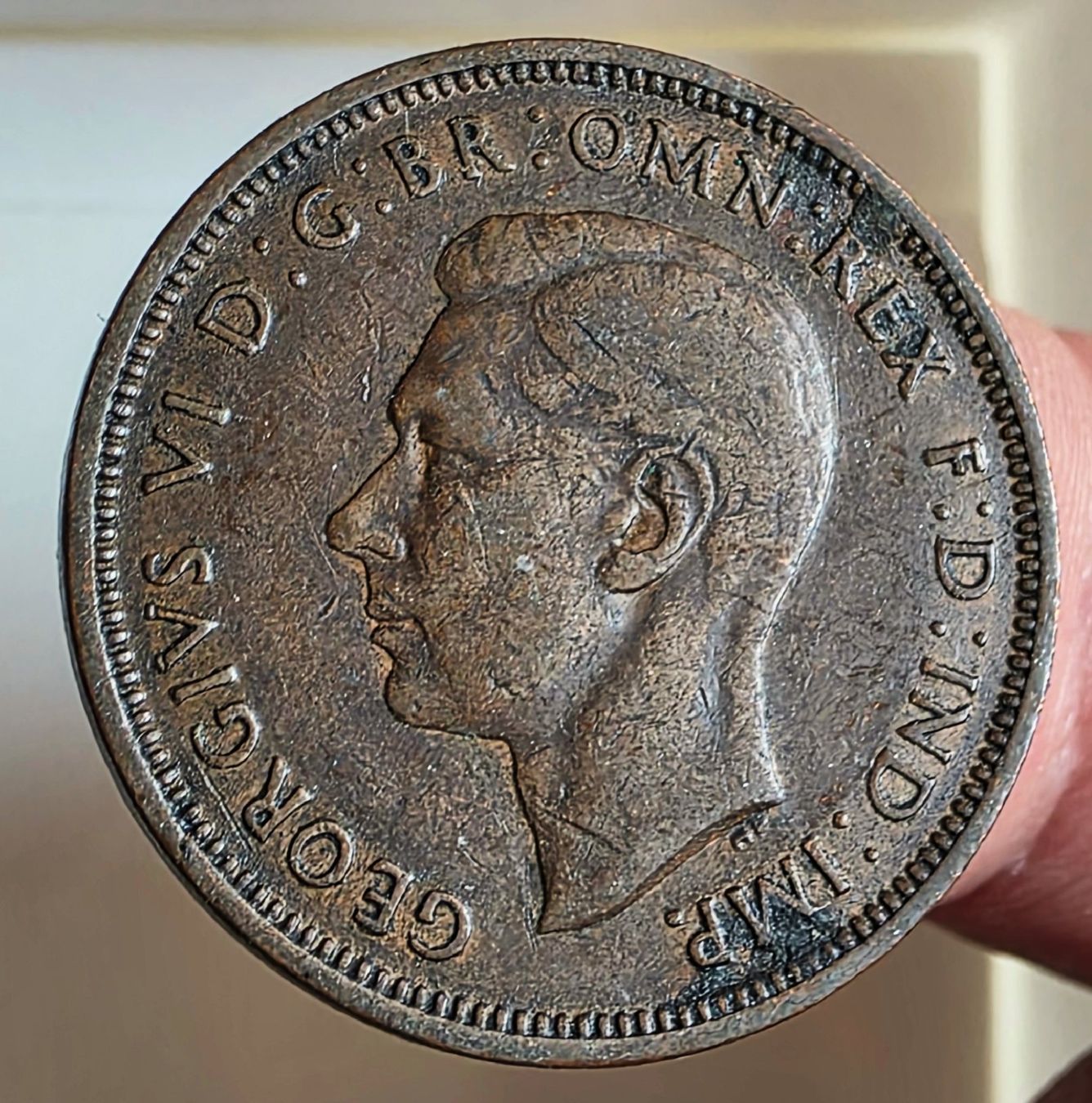 Tutti le monete: GROSSBRITANNIEN HALF PENNY 1945 – Usato da winterthur venduto da CoinPassion 1